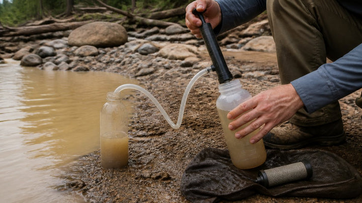 Filter Water From a Silty Stream: Step-by-Step