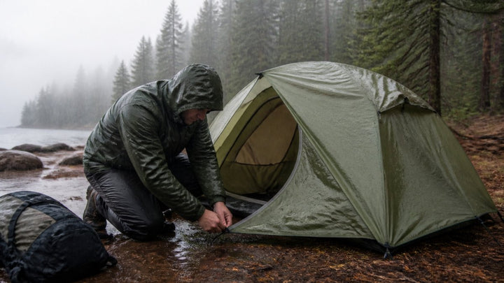How to Set Up a Tent in the Rain: A Step-by-Step Guide