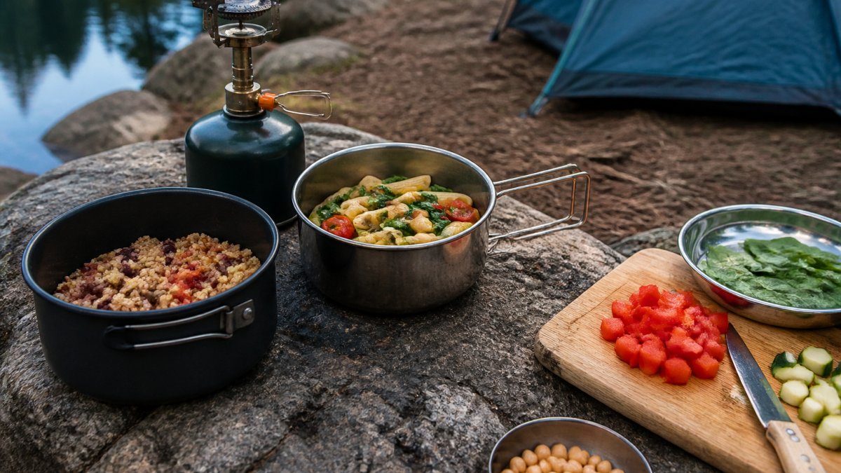 What Are the Easiest Vegetarian Camping Dinners?