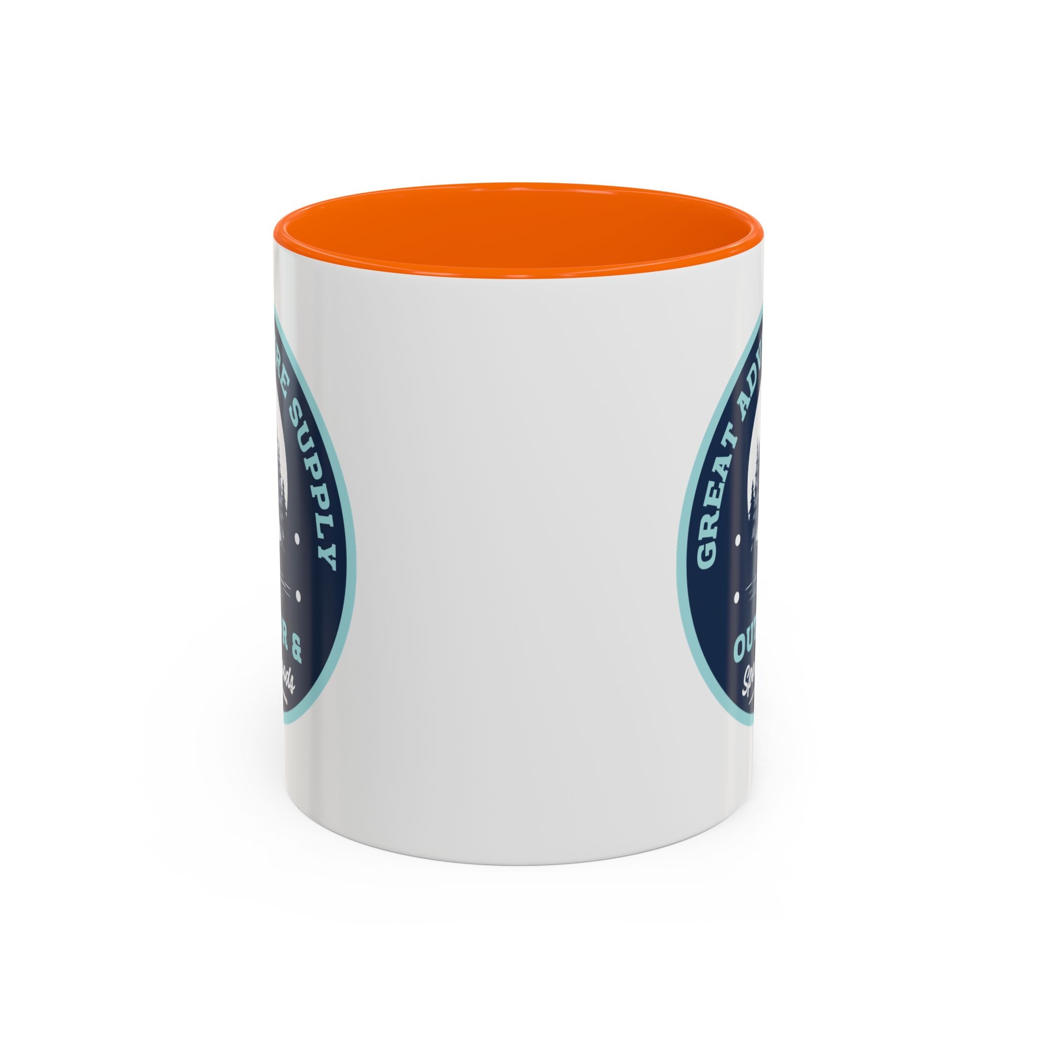 Outdoor Adventure Coffee Mug — Great Adventure Supply Campfire Design (11/15oz)