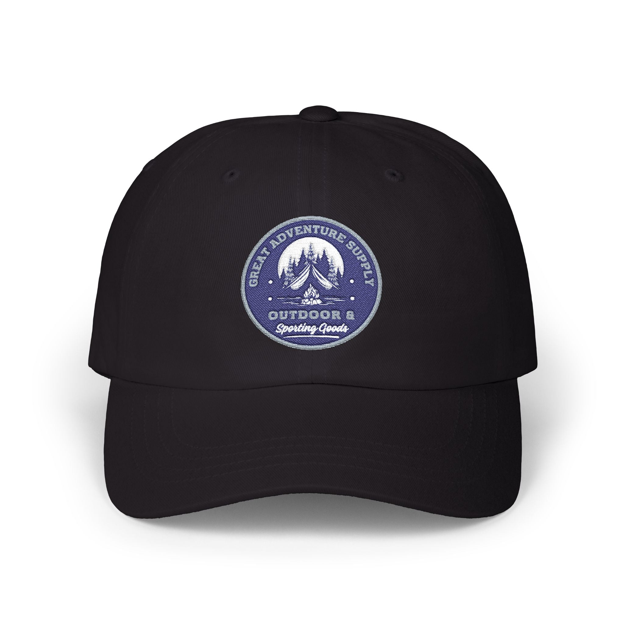Great Adventure Supply Logo Cap – Vintage Mountain Patch Baseball Hat