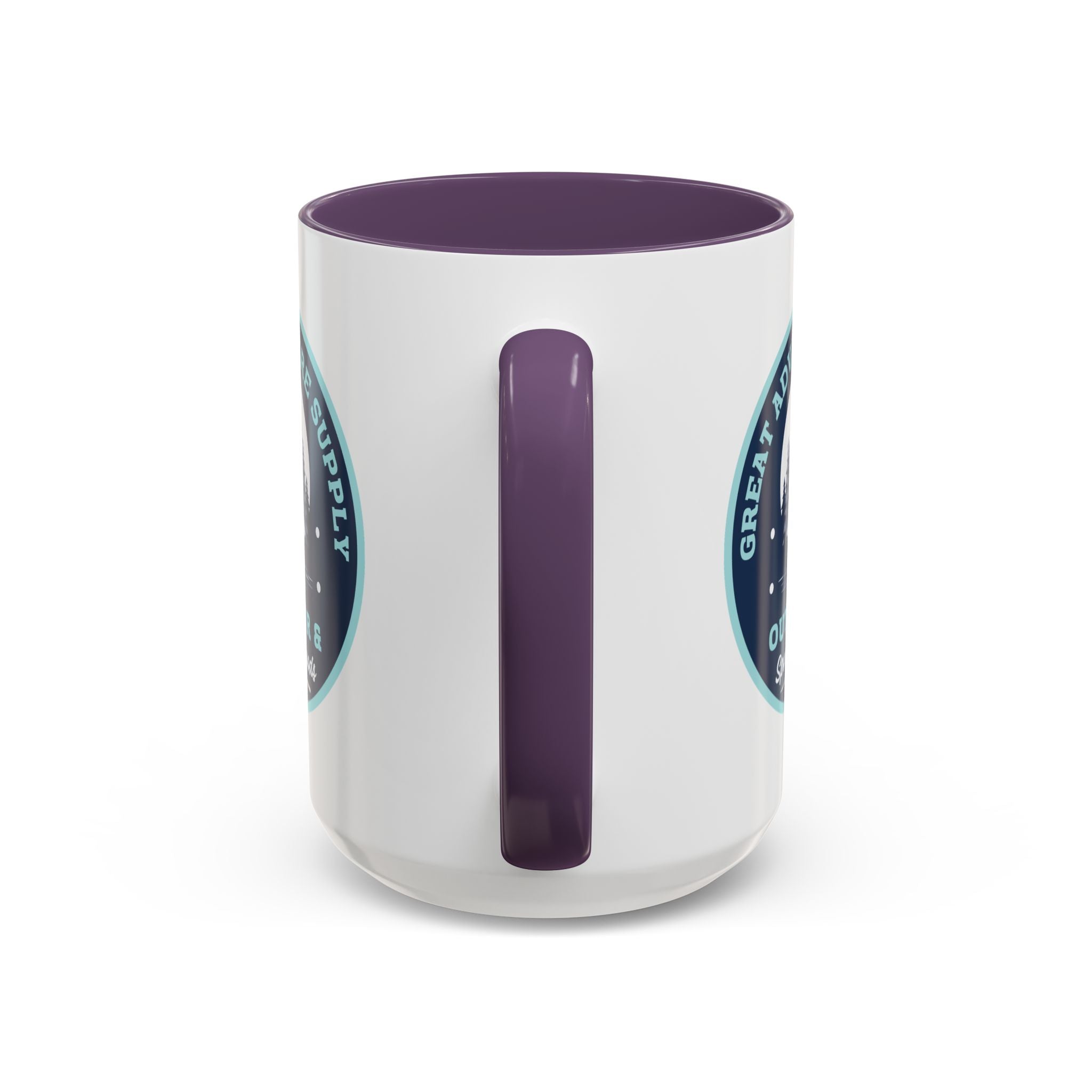 Outdoor Adventure Coffee Mug — Great Adventure Supply Campfire Design (11/15oz)