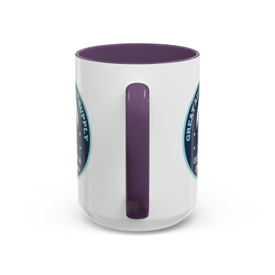 Outdoor Adventure Coffee Mug — Great Adventure Supply Campfire Design (11/15oz)