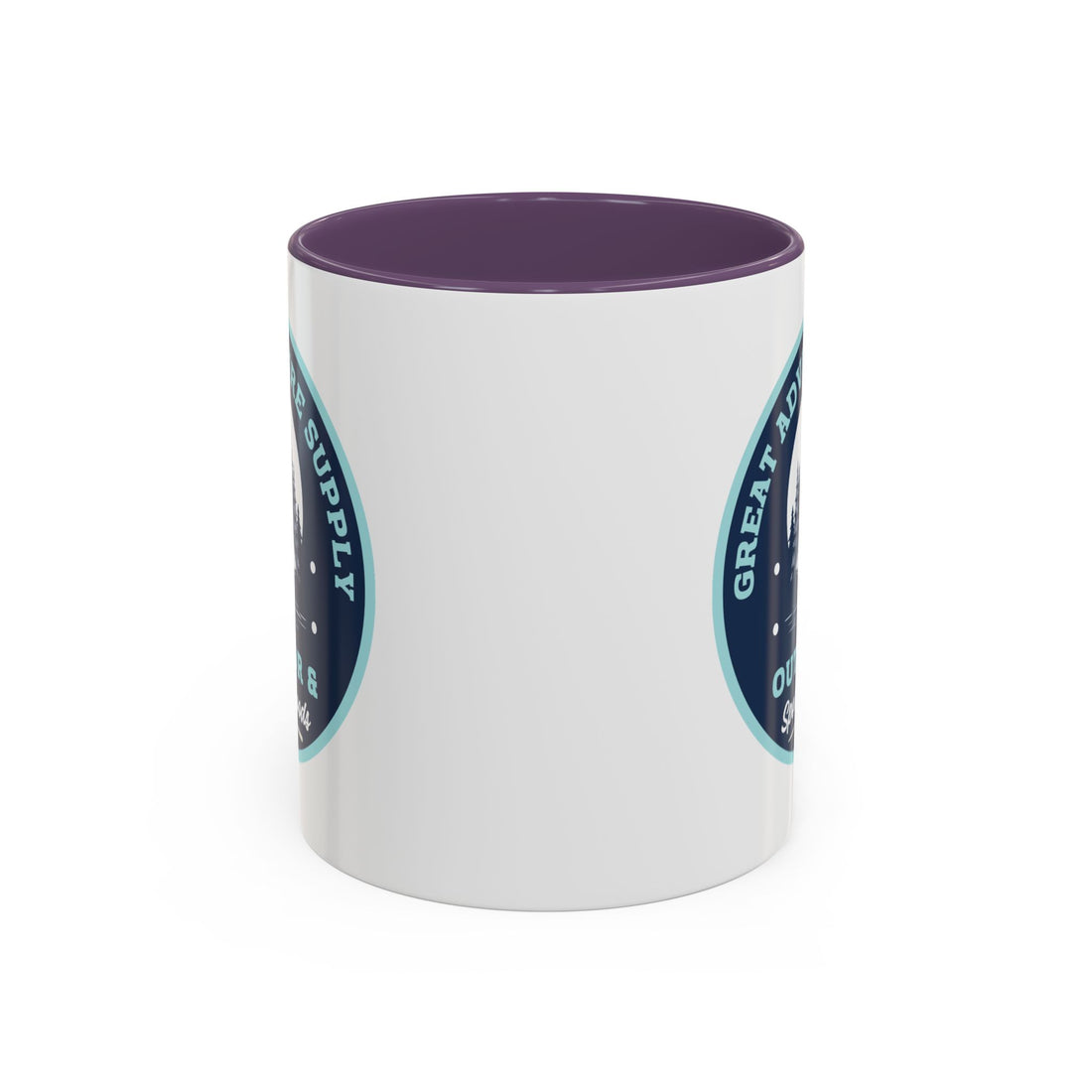 Outdoor Adventure Coffee Mug — Great Adventure Supply Campfire Design (11/15oz)