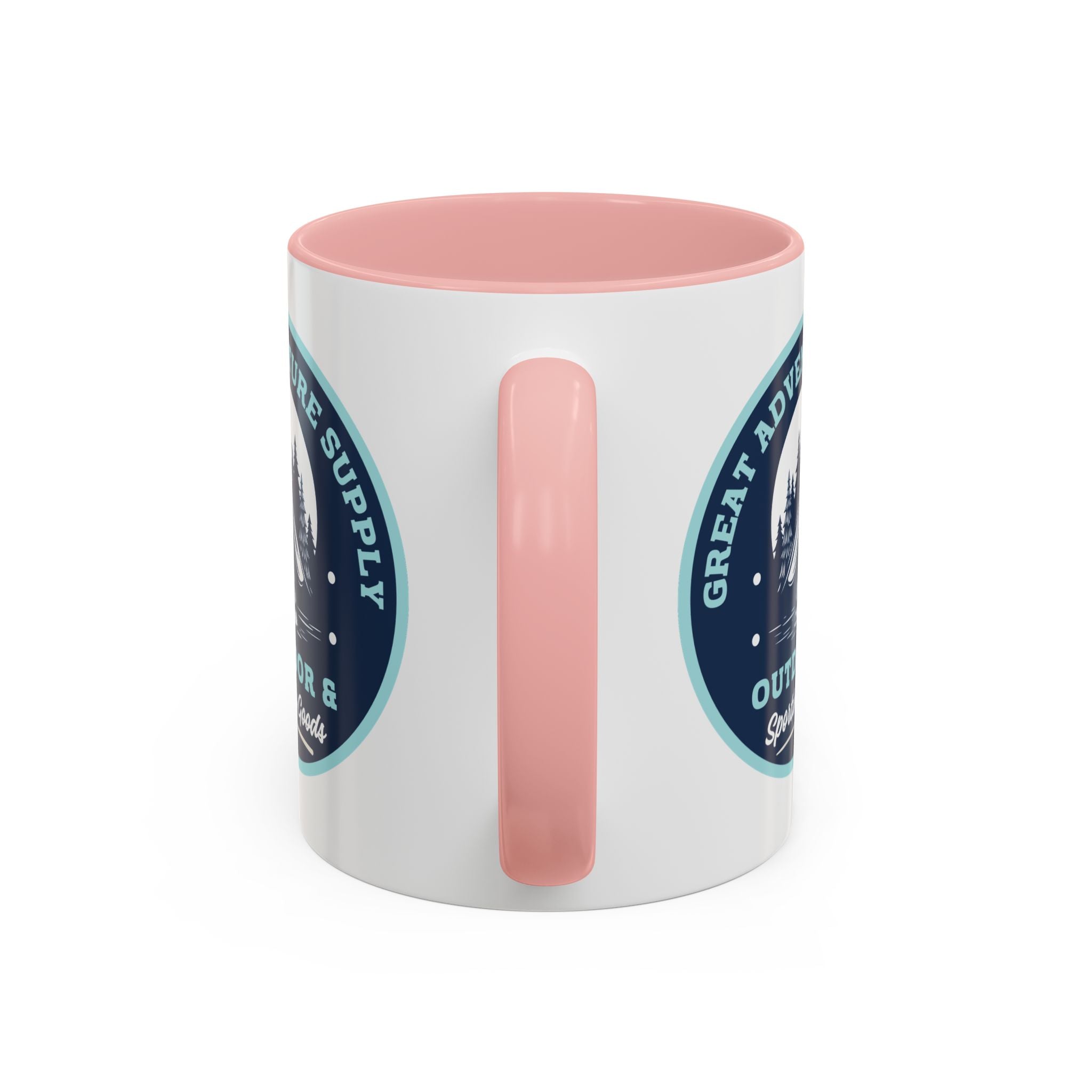 Outdoor Adventure Coffee Mug — Great Adventure Supply Campfire Design (11/15oz)