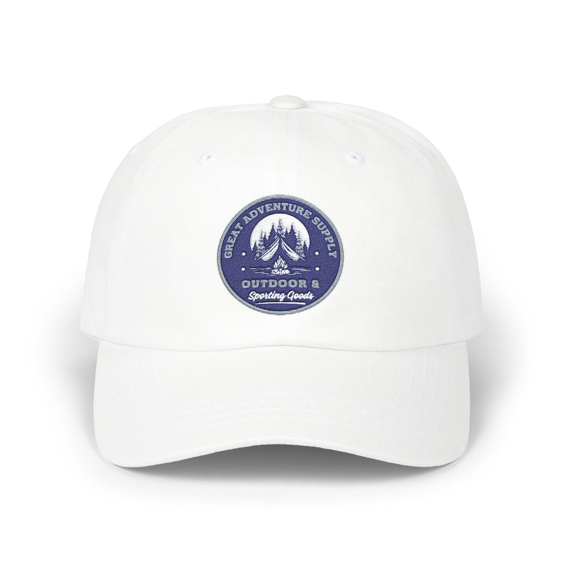 Great Adventure Supply Logo Cap – Vintage Mountain Patch Baseball Hat