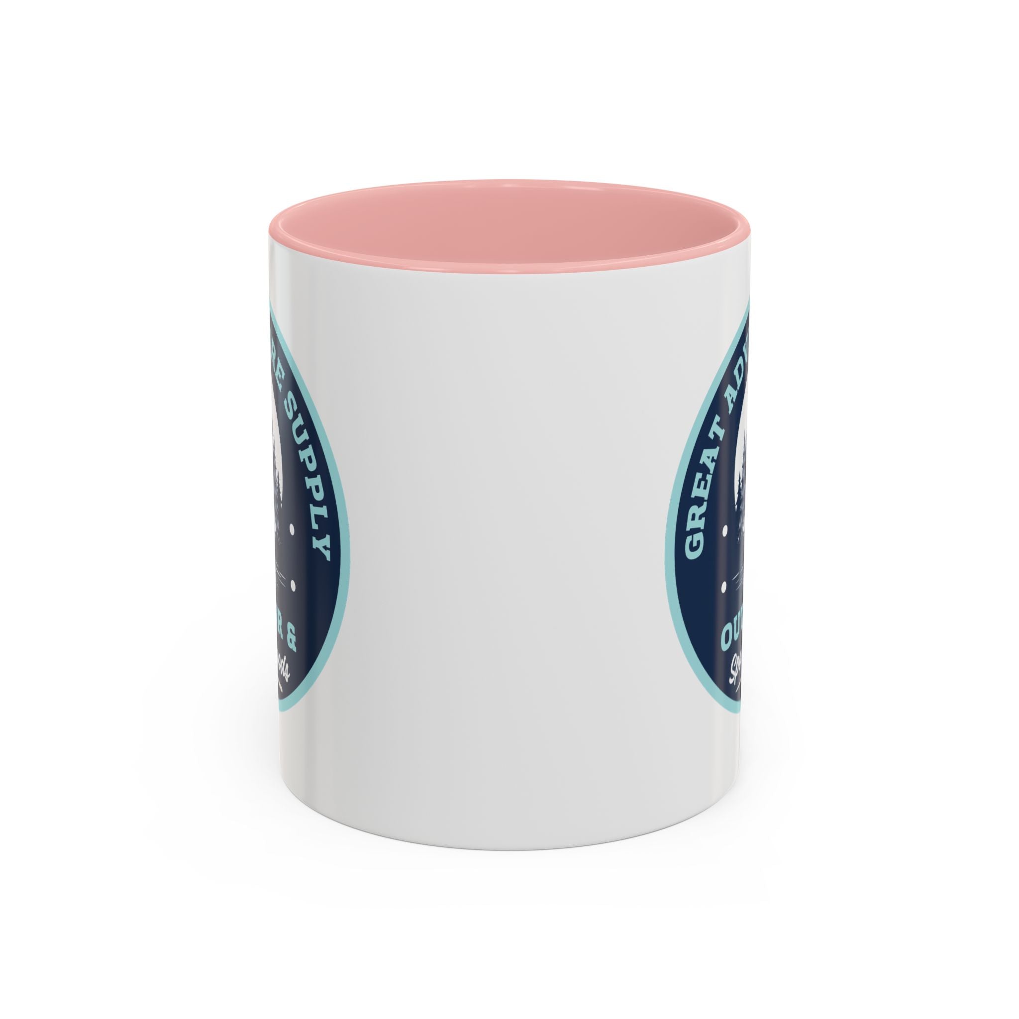 Outdoor Adventure Coffee Mug — Great Adventure Supply Campfire Design (11/15oz)