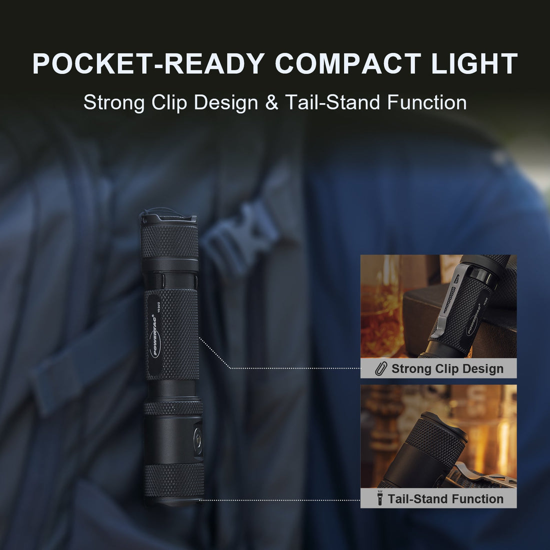 M5 Gen3 - 2,030 Lumen EDC High Power Flashlight