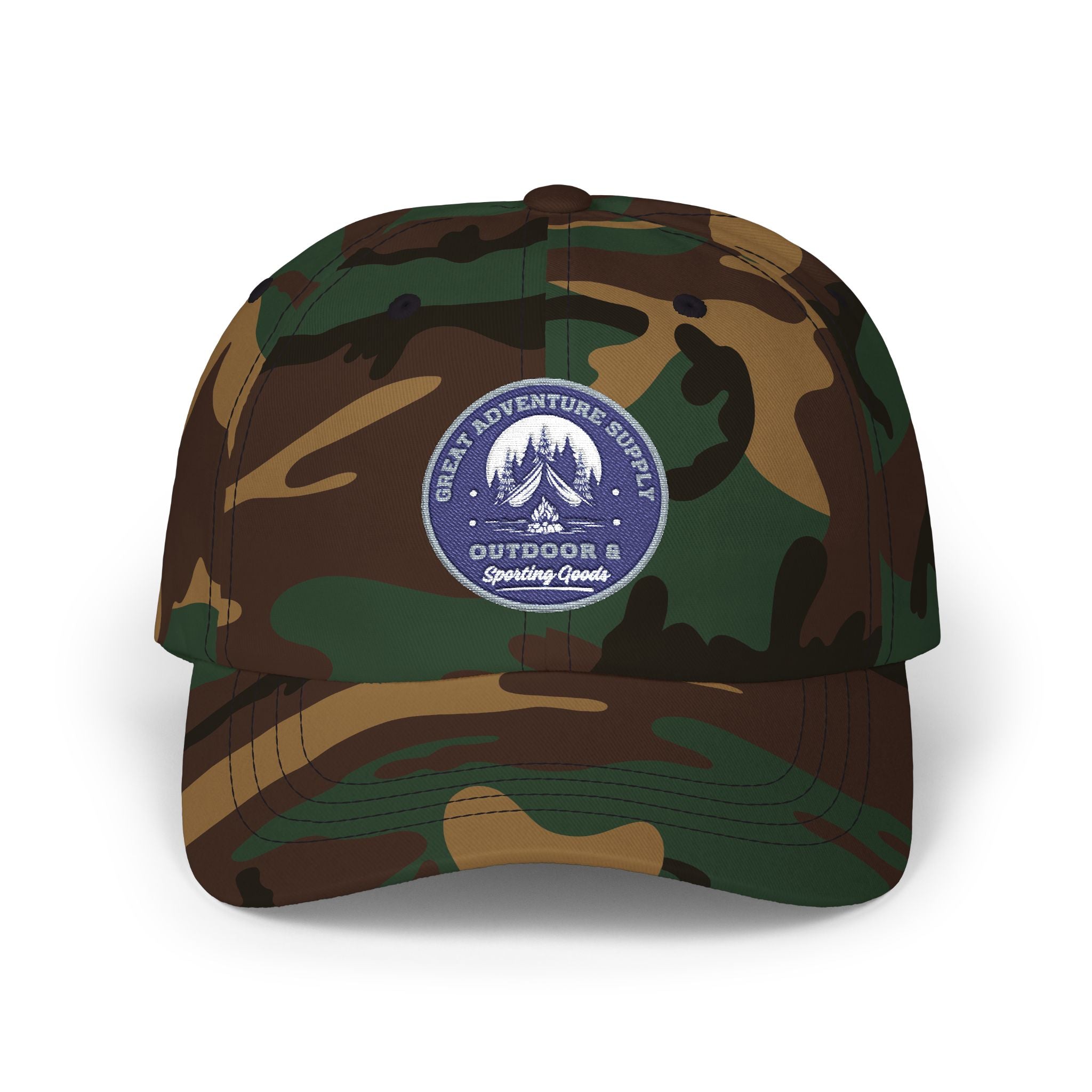 Great Adventure Supply Logo Cap – Vintage Mountain Patch Baseball Hat