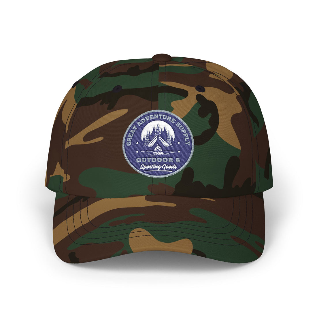 Great Adventure Supply Logo Cap – Vintage Mountain Patch Baseball Hat
