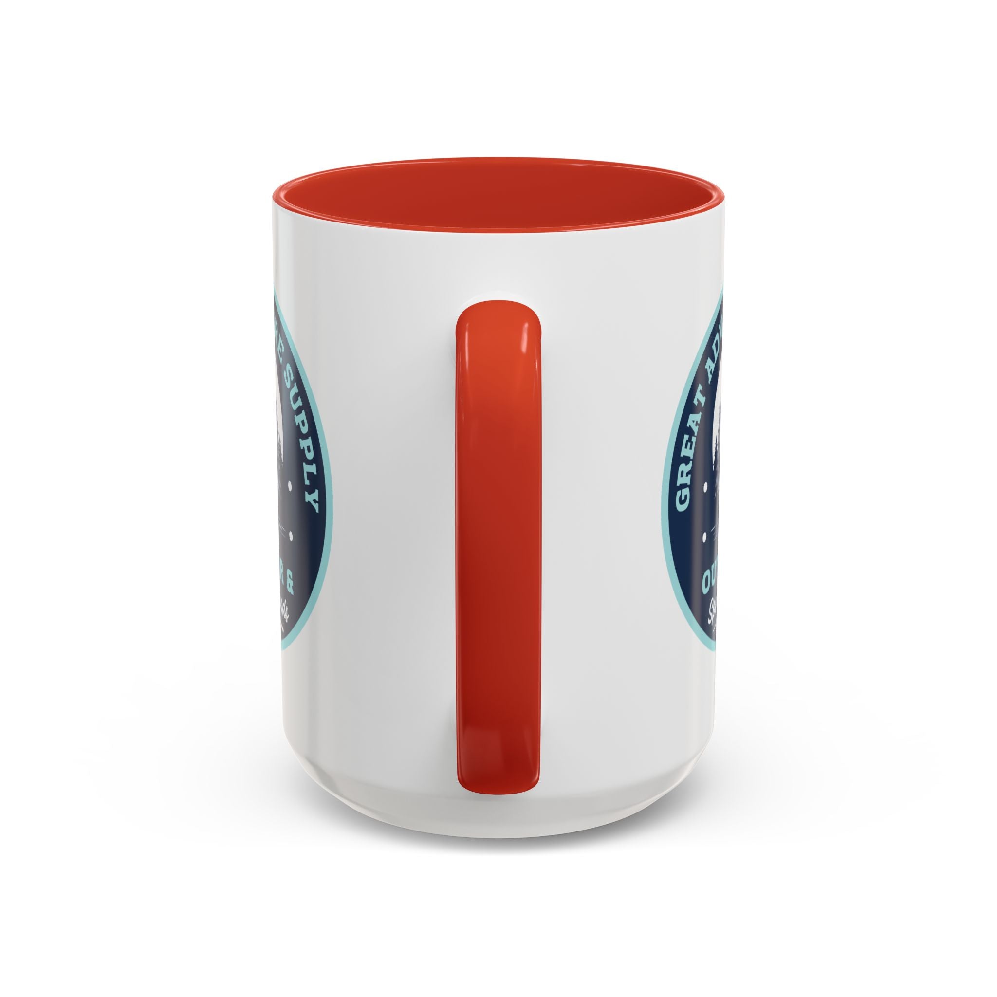Outdoor Adventure Coffee Mug — Great Adventure Supply Campfire Design (11/15oz)