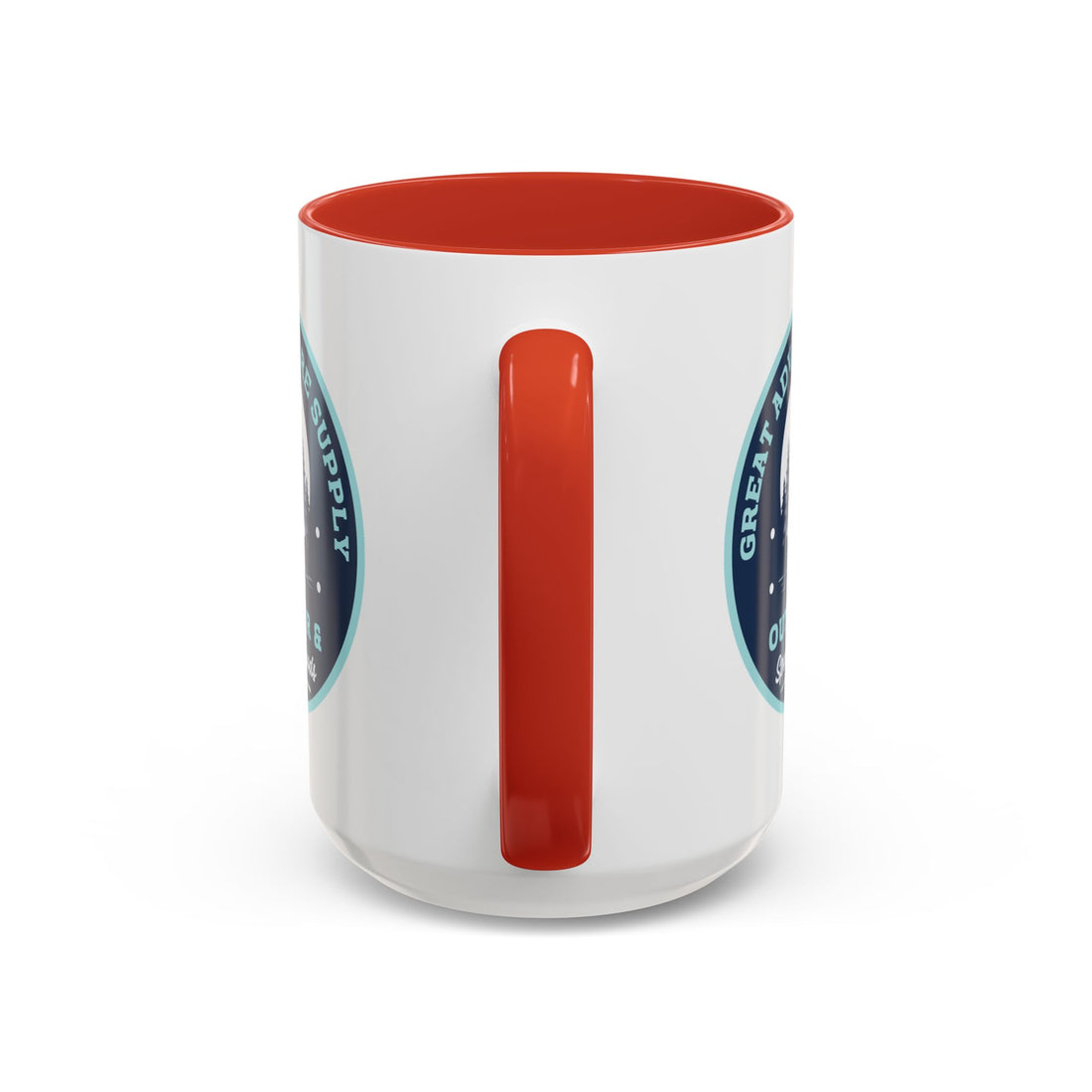Outdoor Adventure Coffee Mug — Great Adventure Supply Campfire Design (11/15oz)