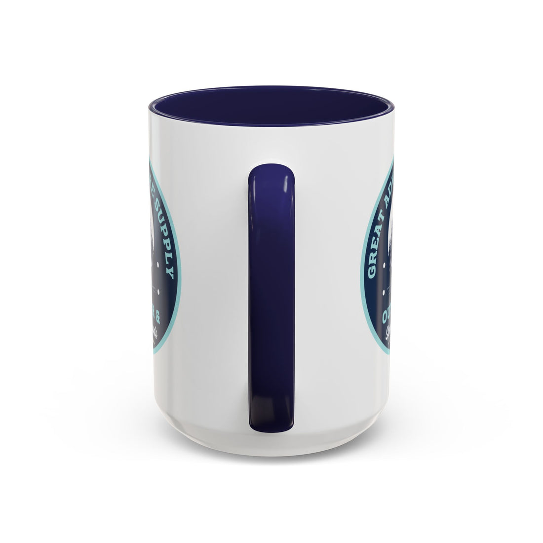 Outdoor Adventure Coffee Mug — Great Adventure Supply Campfire Design (11/15oz)