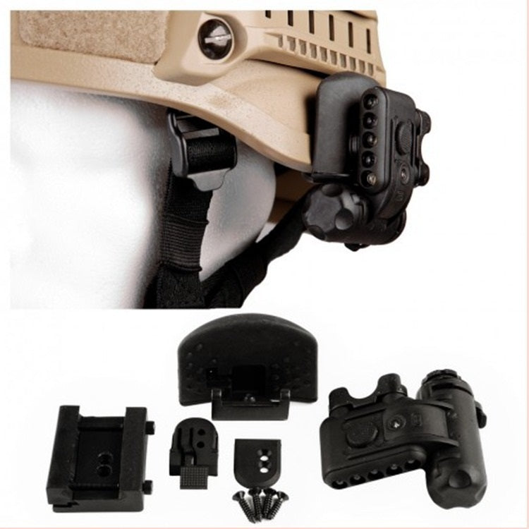 Tactical Helmet Lamp - Bright LED Lighting for Outdoor Adventures