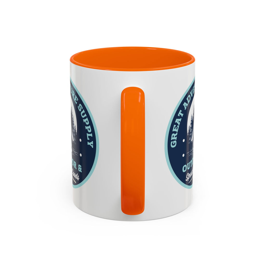 Outdoor Adventure Coffee Mug — Great Adventure Supply Campfire Design (11/15oz)