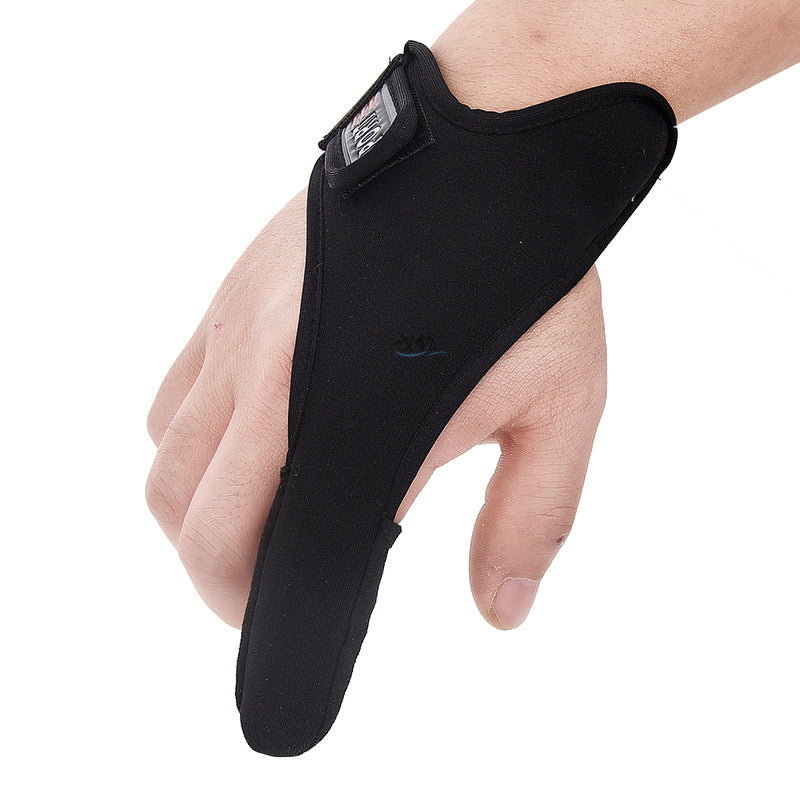 Breathable Fishing Single Finger Gloves Outdoor Sunscreen Control Line