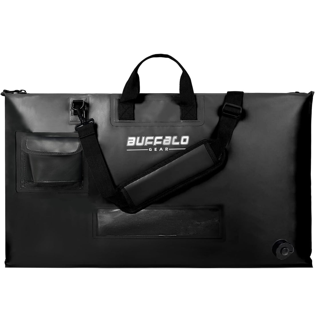 32'' Waterproof Fish Bag With Aerator Pocket for Live Bait