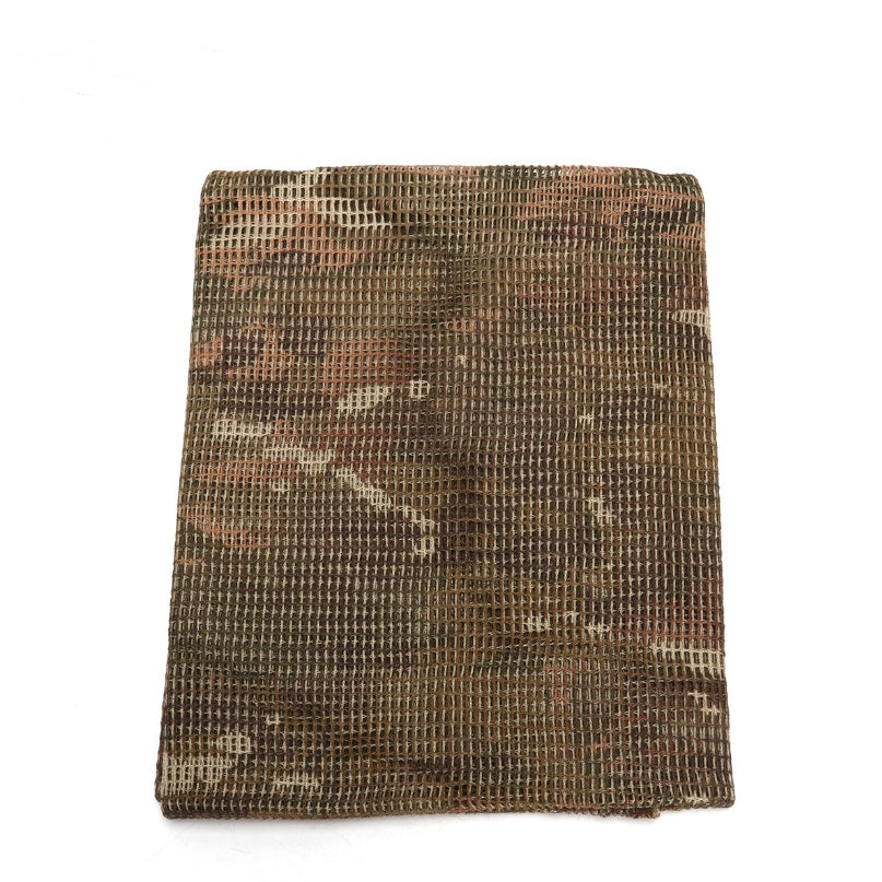 Tactical Camouflage Wrap for Outdoor Adventures - Oversized Cotton Design