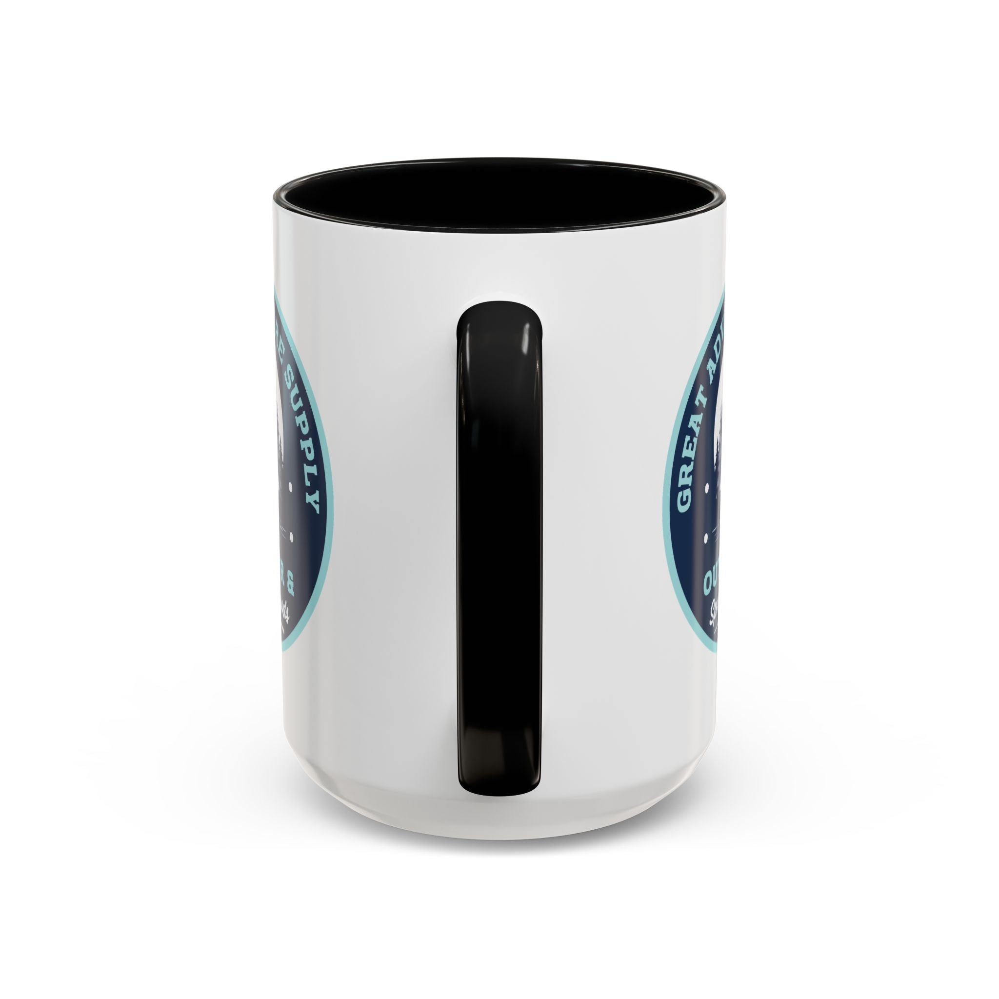 Outdoor Adventure Coffee Mug — Great Adventure Supply Campfire Design (11/15oz)