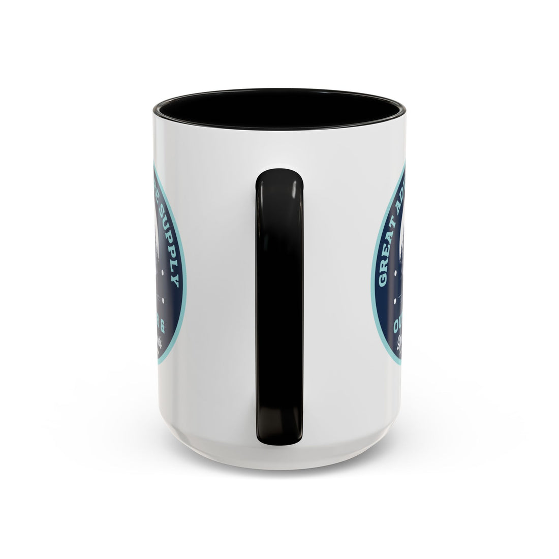 Outdoor Adventure Coffee Mug — Great Adventure Supply Campfire Design (11/15oz)