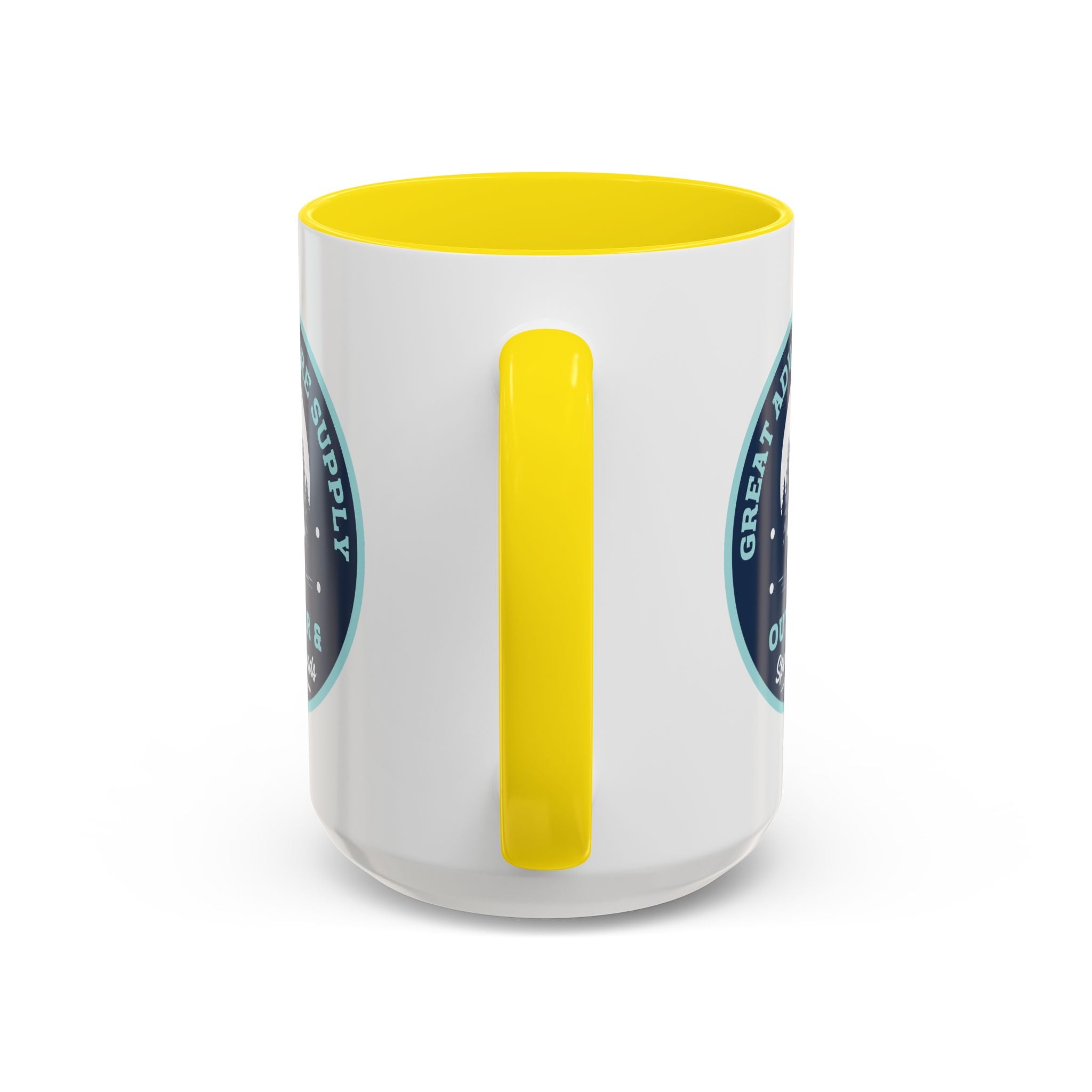 Outdoor Adventure Coffee Mug — Great Adventure Supply Campfire Design (11/15oz)