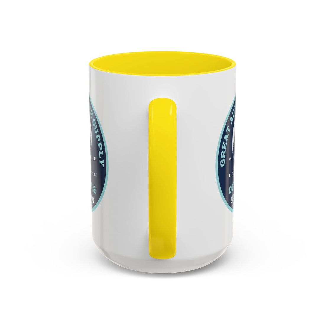 Outdoor Adventure Coffee Mug — Great Adventure Supply Campfire Design (11/15oz)