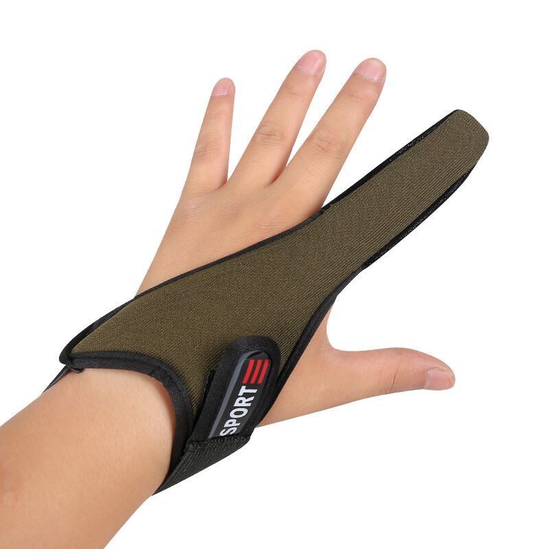 Breathable Fishing Single Finger Gloves Outdoor Sunscreen Control Line