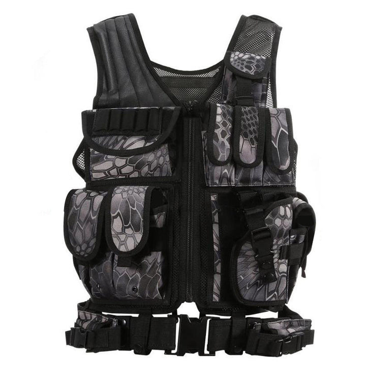 Tactical Military Combat Vest Molle Plate Carrier Hunting Training Gear