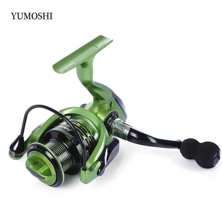 13+1BB Metal Spinning Reel Aluminum Spool Foldable Handle Fishing