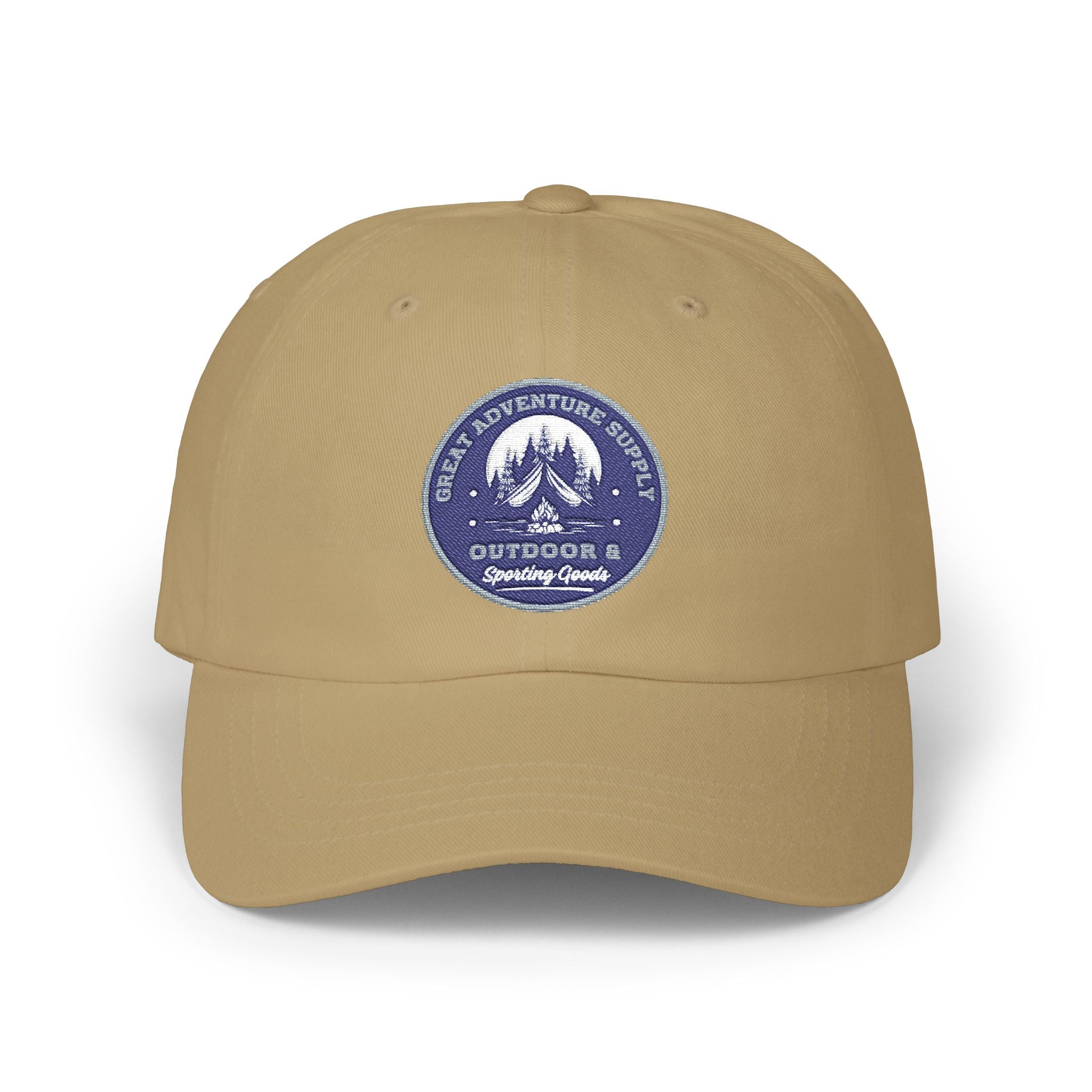 Great Adventure Supply Logo Cap – Vintage Mountain Patch Baseball Hat