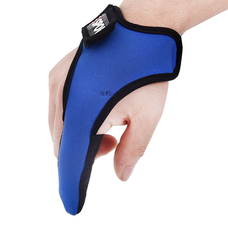 Breathable Fishing Single Finger Gloves Outdoor Sunscreen Control Line