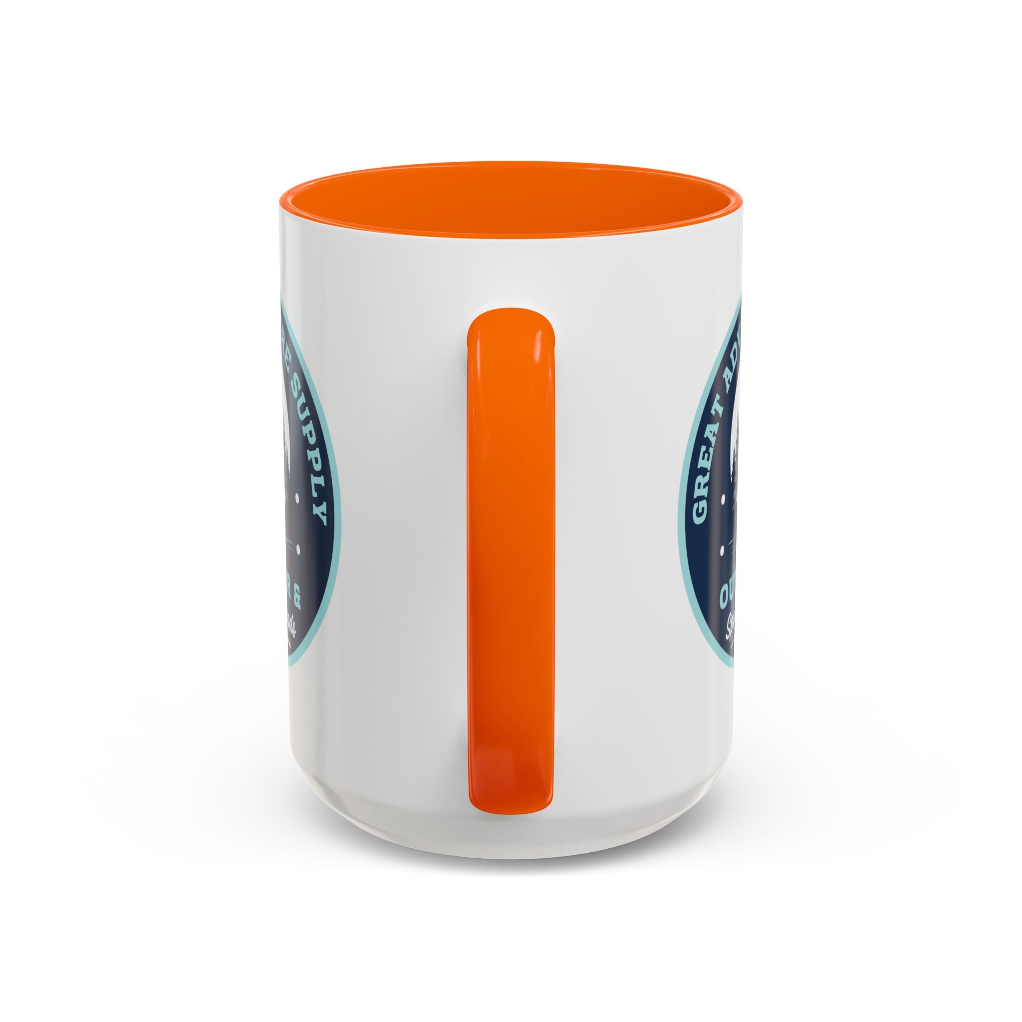 Outdoor Adventure Coffee Mug — Great Adventure Supply Campfire Design (11/15oz)