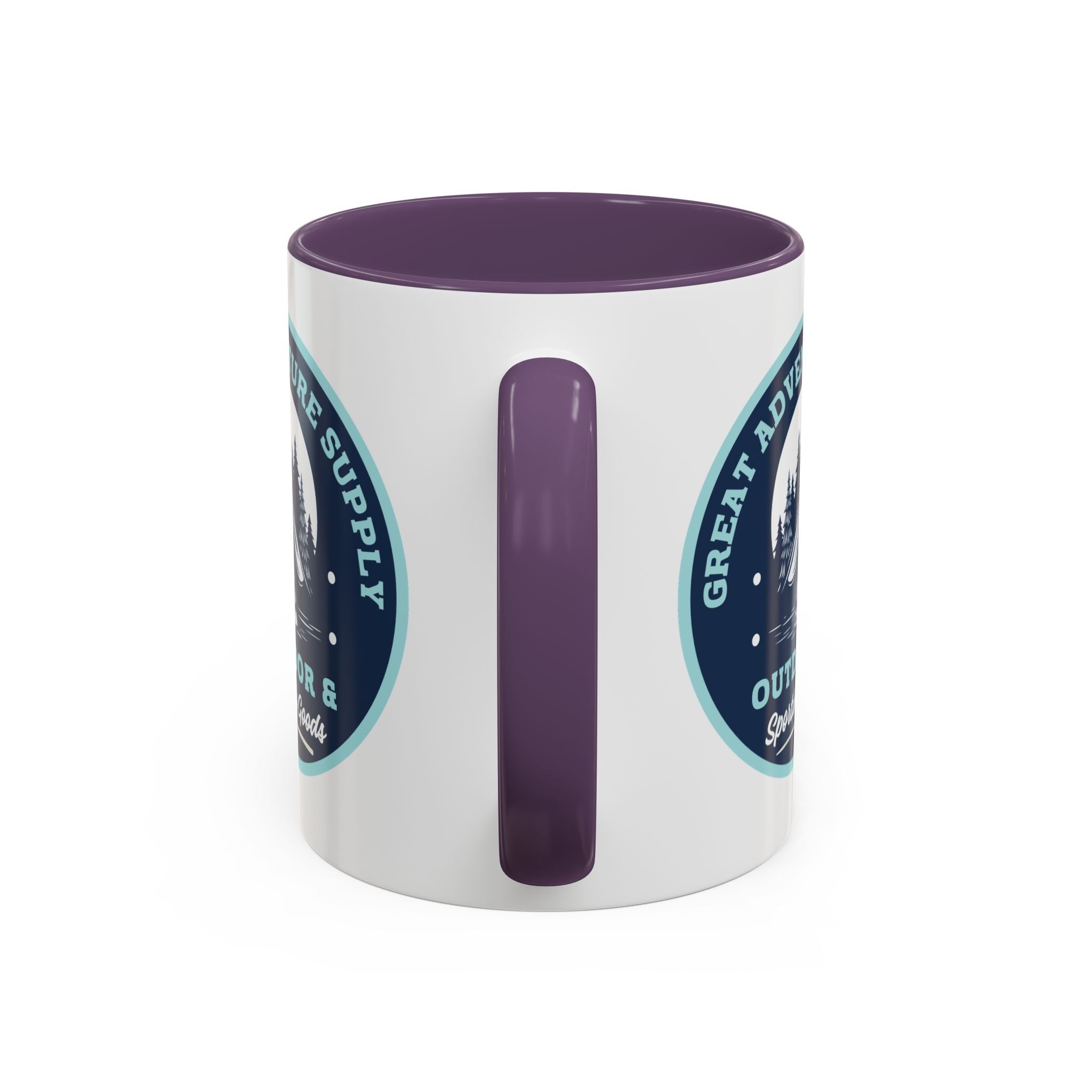 Outdoor Adventure Coffee Mug — Great Adventure Supply Campfire Design (11/15oz)