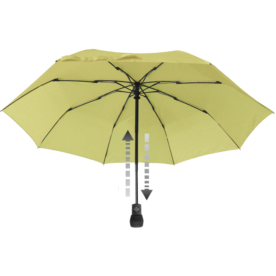 Light Trek Automatic Hiking Umbrella – Lightweight, Durable, Automatic Open/Close, Windproof Frame with Floating Compass & Backpack Carry Case