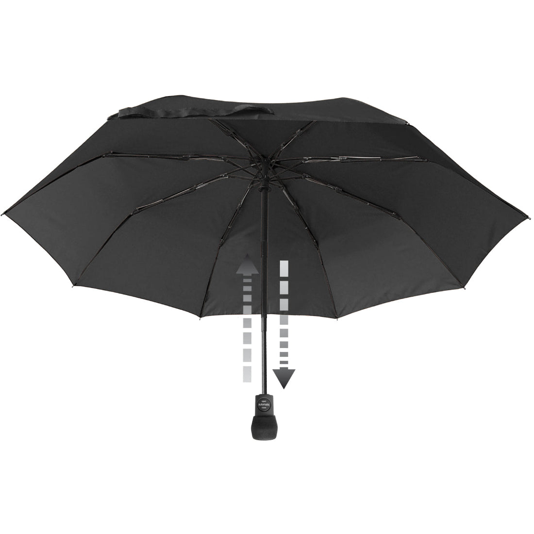 Light Trek Automatic Hiking Umbrella – Lightweight, Durable, Automatic Open/Close, Windproof Frame with Floating Compass & Backpack Carry Case