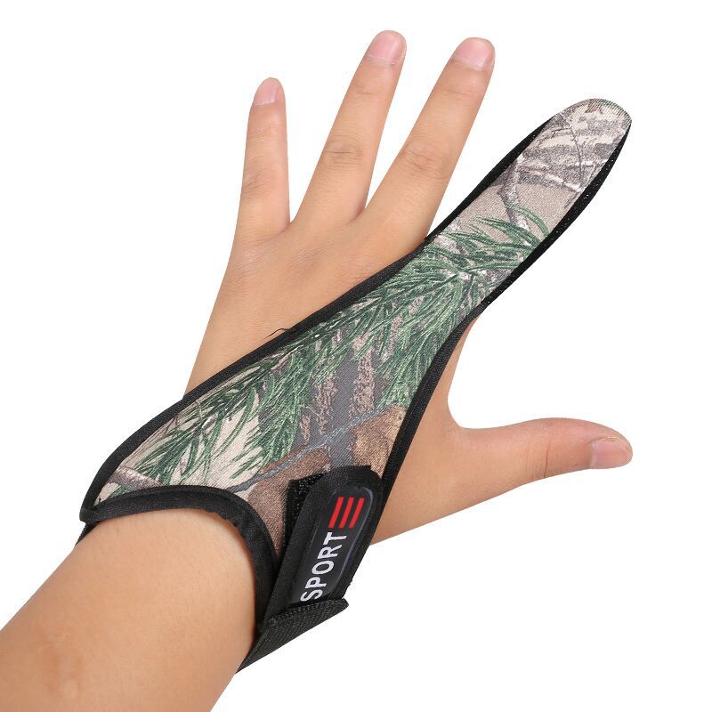 Breathable Fishing Single Finger Gloves Outdoor Sunscreen Control Line