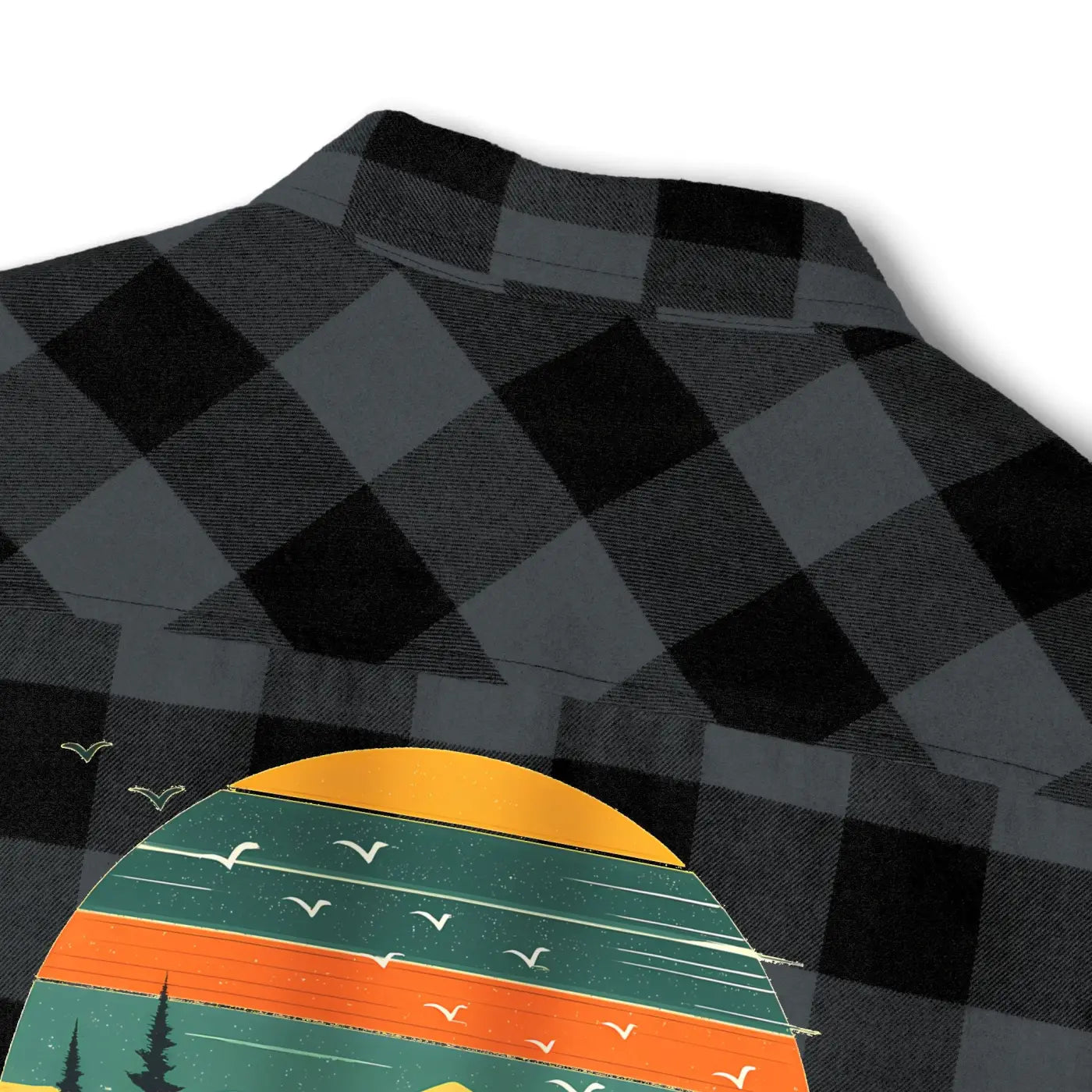 Forest Green Unisex Flannel - Brushed Cotton - DipaliZ