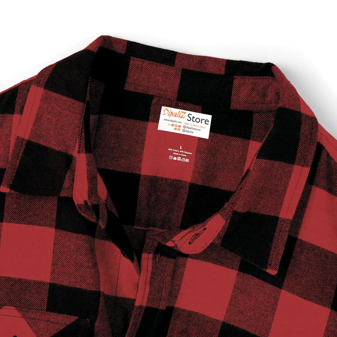 Forest Green Unisex Flannel - Brushed Cotton - DipaliZ