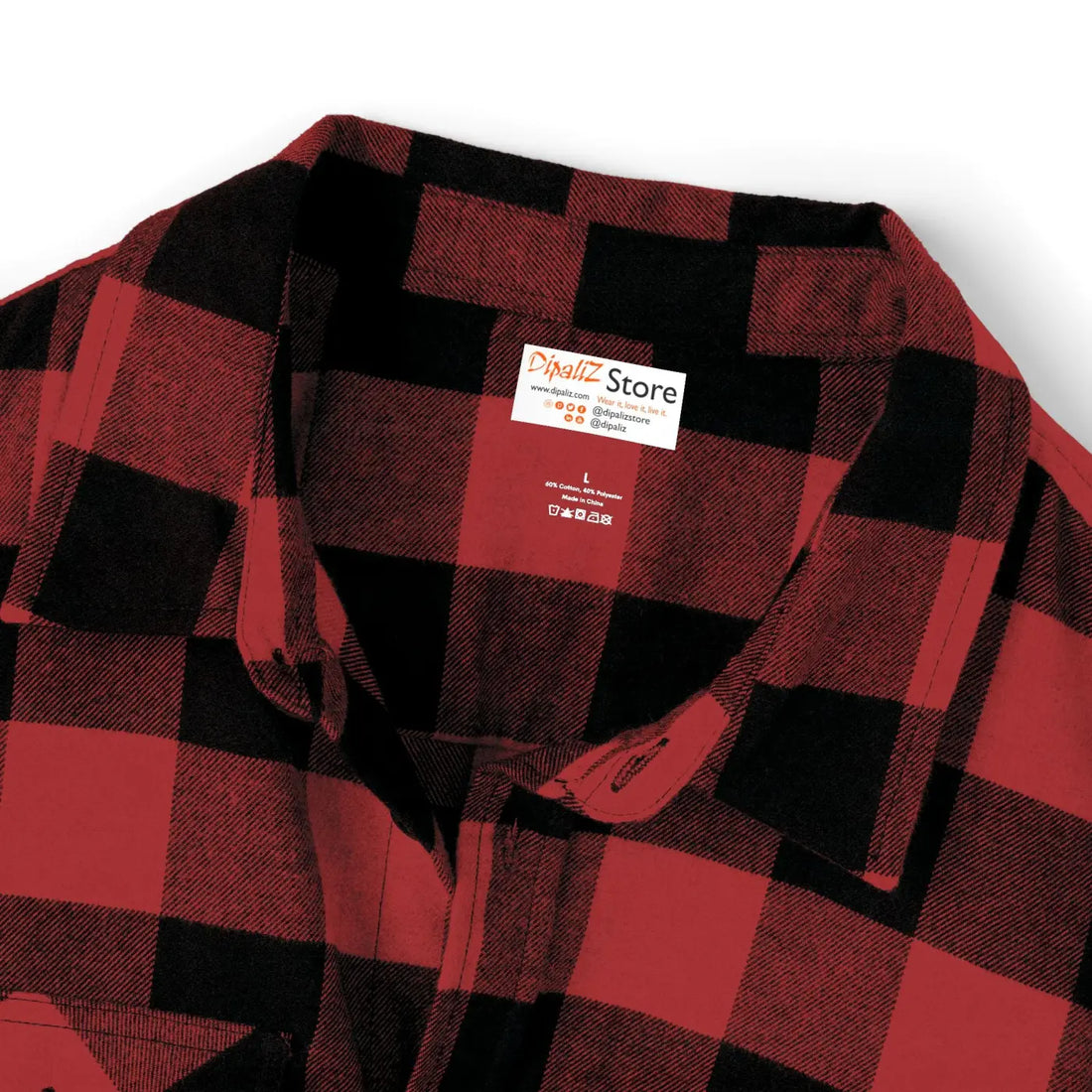 Forest Green Unisex Flannel - Brushed Cotton - DipaliZ