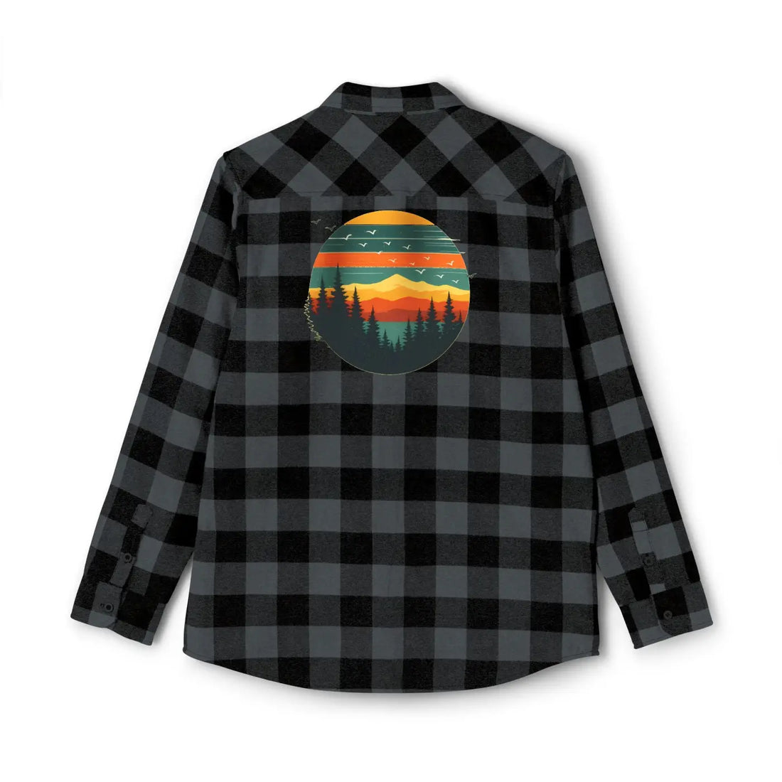 Forest Green Unisex Flannel - Brushed Cotton - DipaliZ