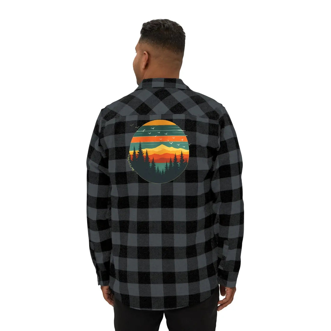 Forest Green Unisex Flannel - Brushed Cotton - DipaliZ