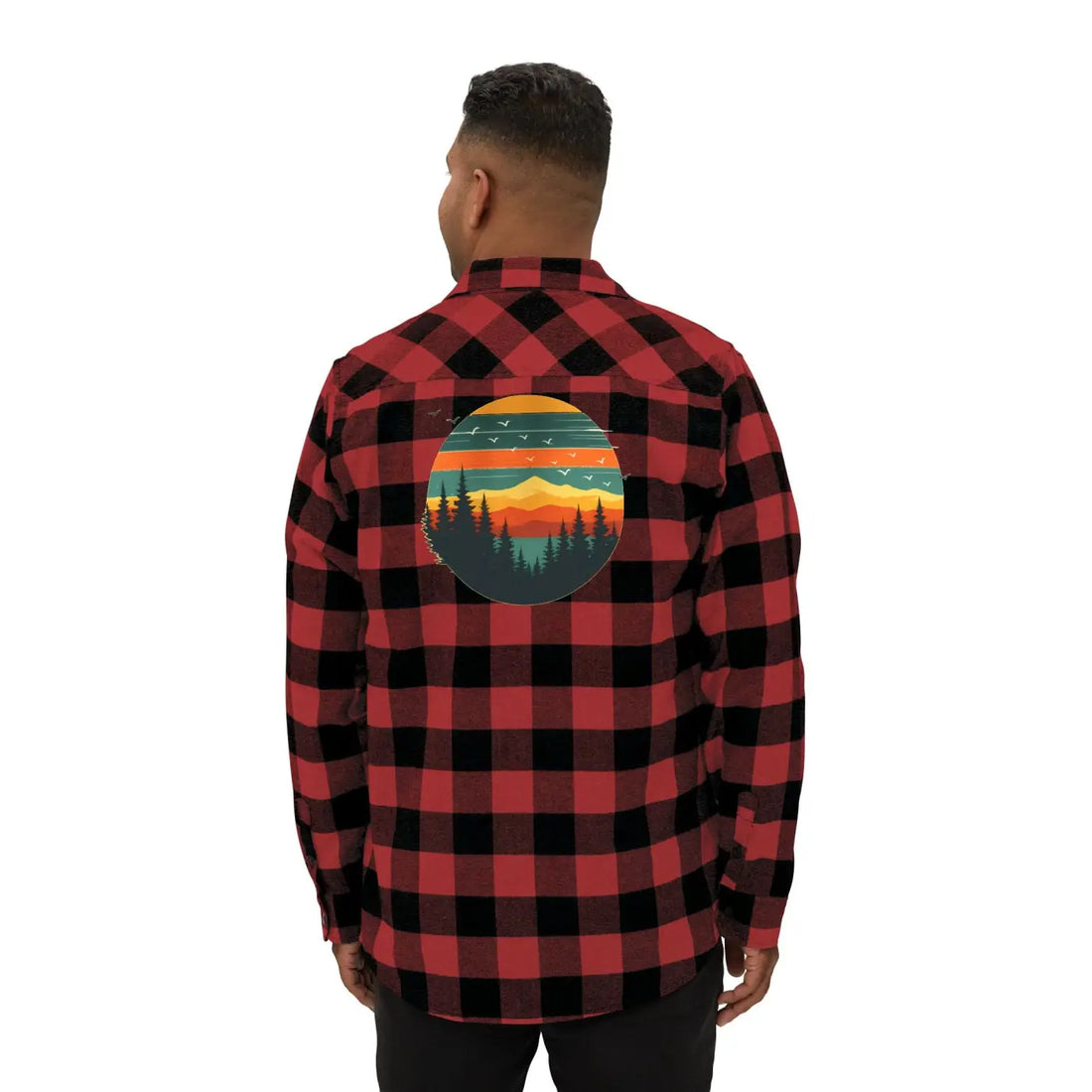 Forest Green Unisex Flannel - Brushed Cotton - DipaliZ