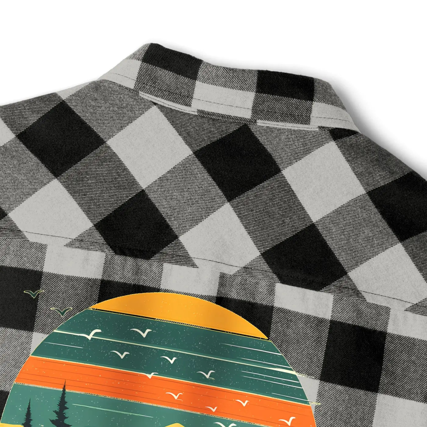 Forest Green Unisex Flannel - Brushed Cotton - DipaliZ