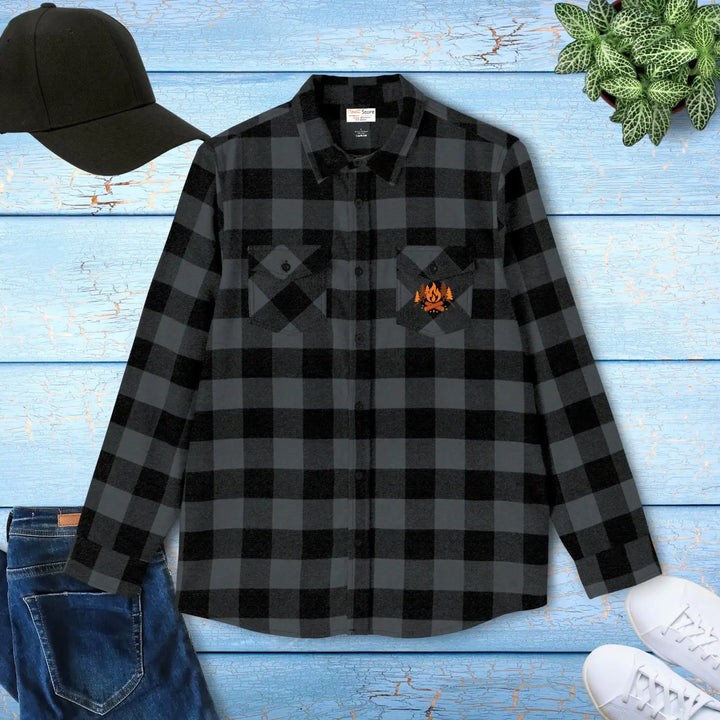 Heavyweight Unisex Flannel - Cozy Fall Comfort - DipaliZ