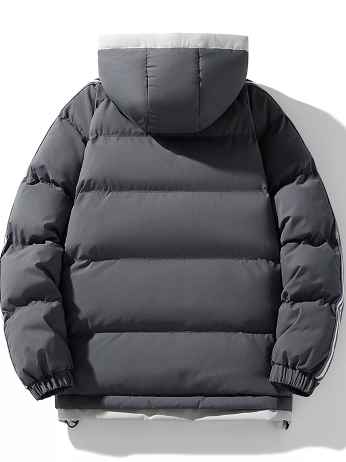 Men's Plus Size Hooded Padded Winter Coat