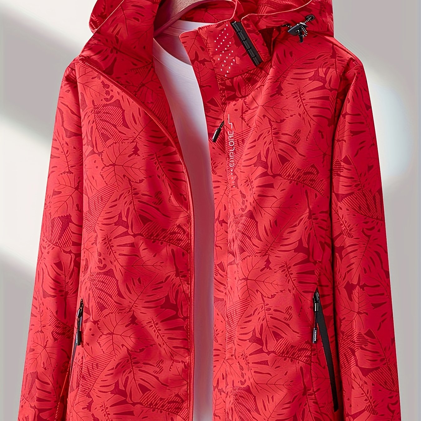 Women's Lightweight Windproof Hooded Jacket