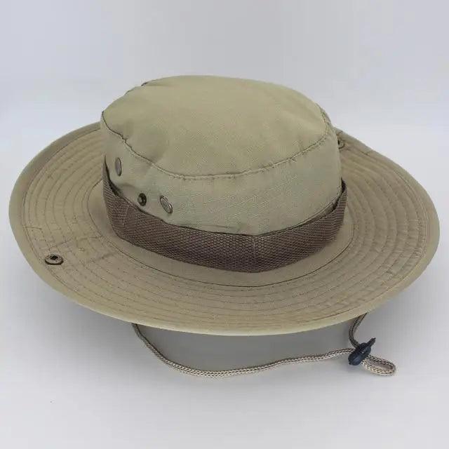 Men Adjustable Camouflage Sun Hat Outdoor UV Protection Fishing Hiking