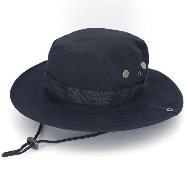 Men Adjustable Camouflage Sun Hat Outdoor UV Protection Fishing Hiking