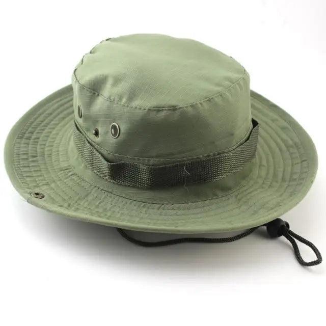 Men Adjustable Camouflage Sun Hat Outdoor UV Protection Fishing Hiking