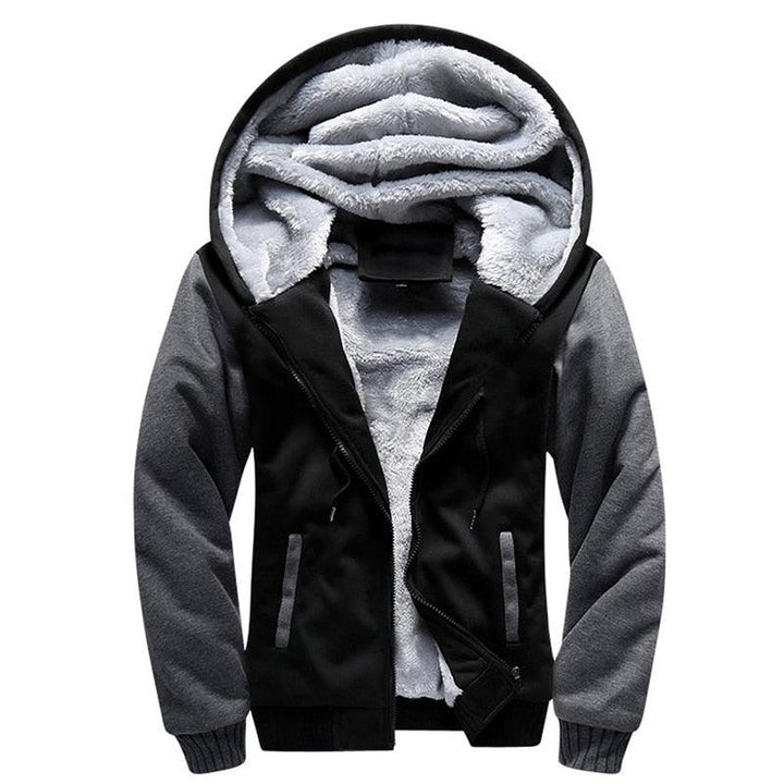Men's Winter Jacket Camouflage Thick Warm Hooded Heavyweight Jacket